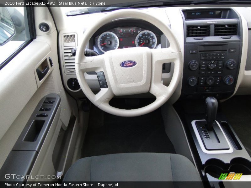 Steel Blue Metallic / Stone 2010 Ford Escape XLS 4WD