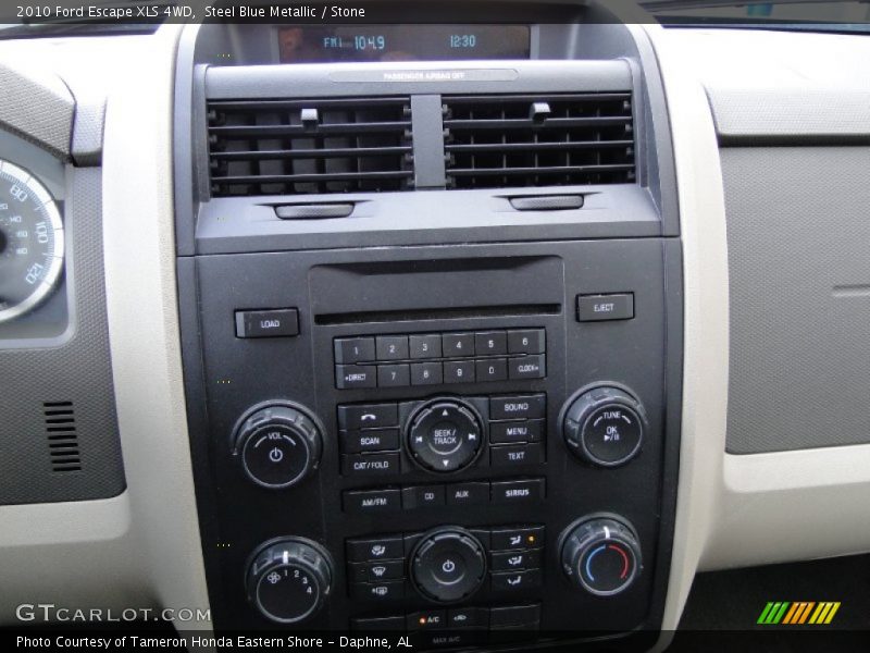 Steel Blue Metallic / Stone 2010 Ford Escape XLS 4WD