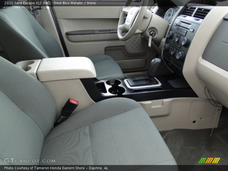 Steel Blue Metallic / Stone 2010 Ford Escape XLS 4WD