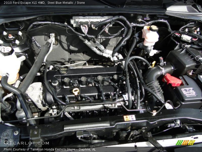 Steel Blue Metallic / Stone 2010 Ford Escape XLS 4WD