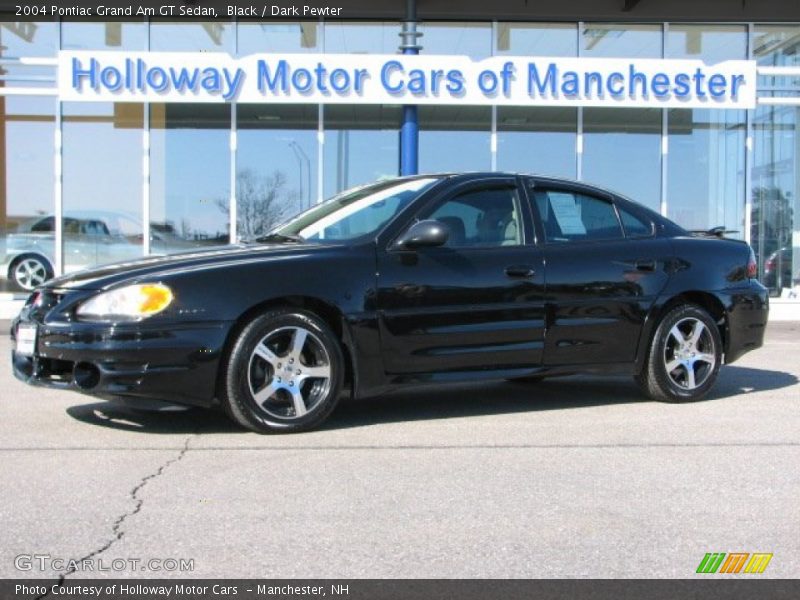Black / Dark Pewter 2004 Pontiac Grand Am GT Sedan
