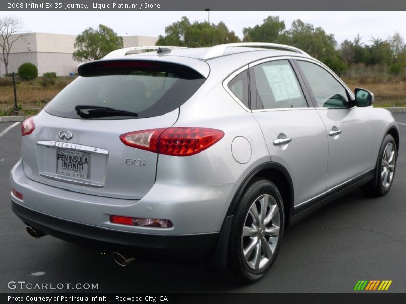 Liquid Platinum / Stone 2008 Infiniti EX 35 Journey