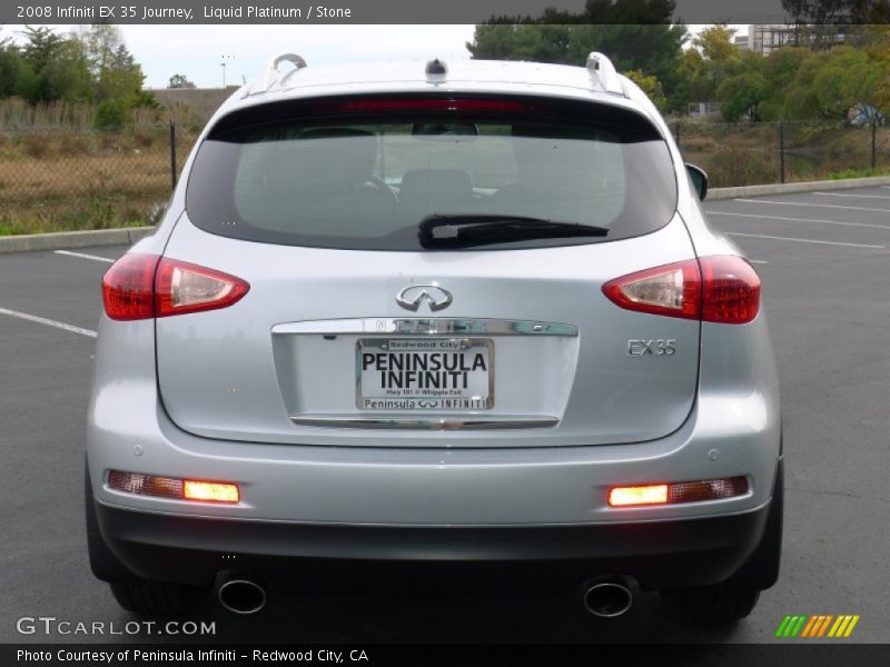 Liquid Platinum / Stone 2008 Infiniti EX 35 Journey