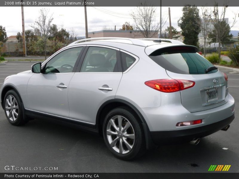 Liquid Platinum / Stone 2008 Infiniti EX 35 Journey