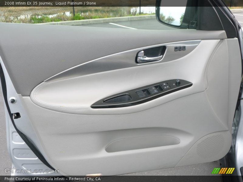 Liquid Platinum / Stone 2008 Infiniti EX 35 Journey