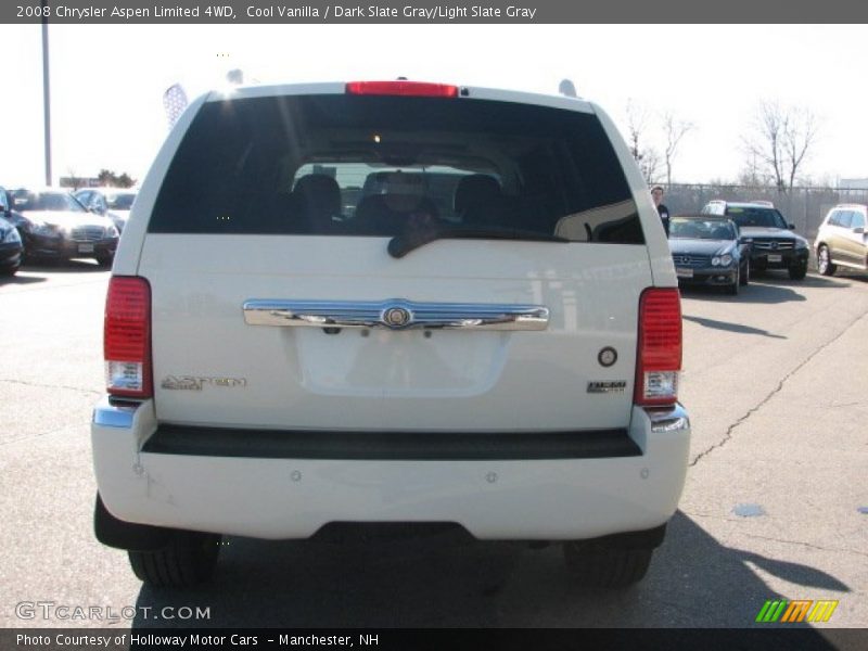 Cool Vanilla / Dark Slate Gray/Light Slate Gray 2008 Chrysler Aspen Limited 4WD