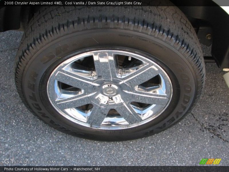 Cool Vanilla / Dark Slate Gray/Light Slate Gray 2008 Chrysler Aspen Limited 4WD
