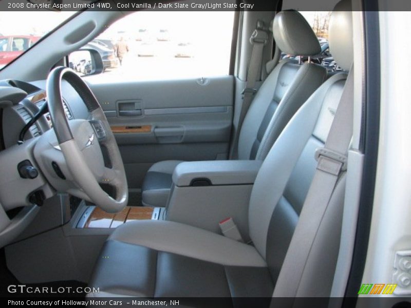 Cool Vanilla / Dark Slate Gray/Light Slate Gray 2008 Chrysler Aspen Limited 4WD