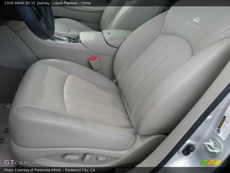 Liquid Platinum / Stone 2008 Infiniti EX 35 Journey