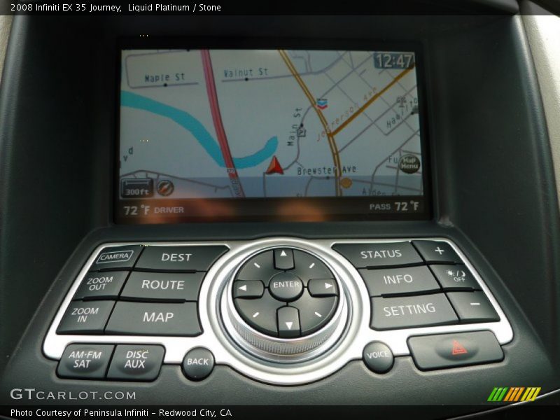 Liquid Platinum / Stone 2008 Infiniti EX 35 Journey