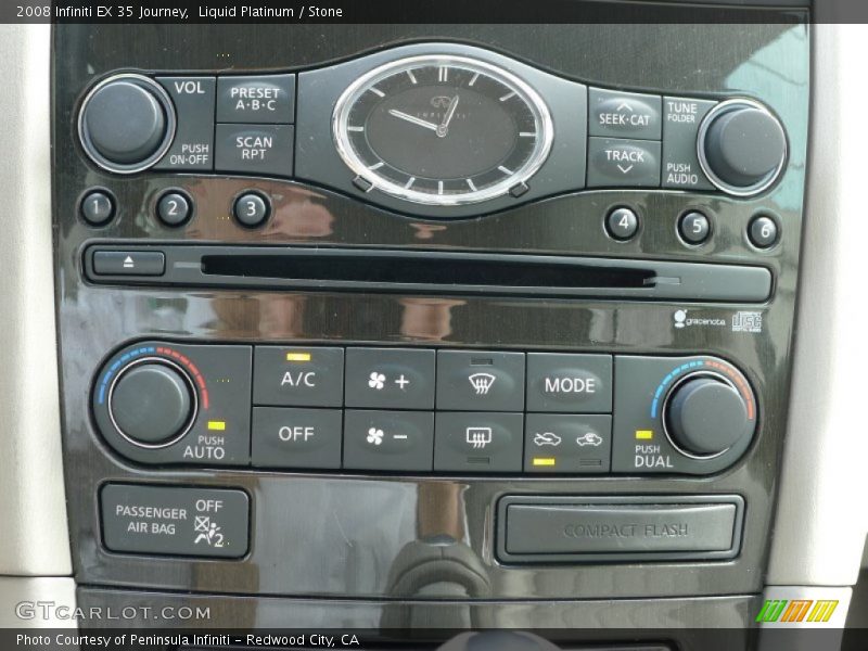 Controls of 2008 EX 35 Journey