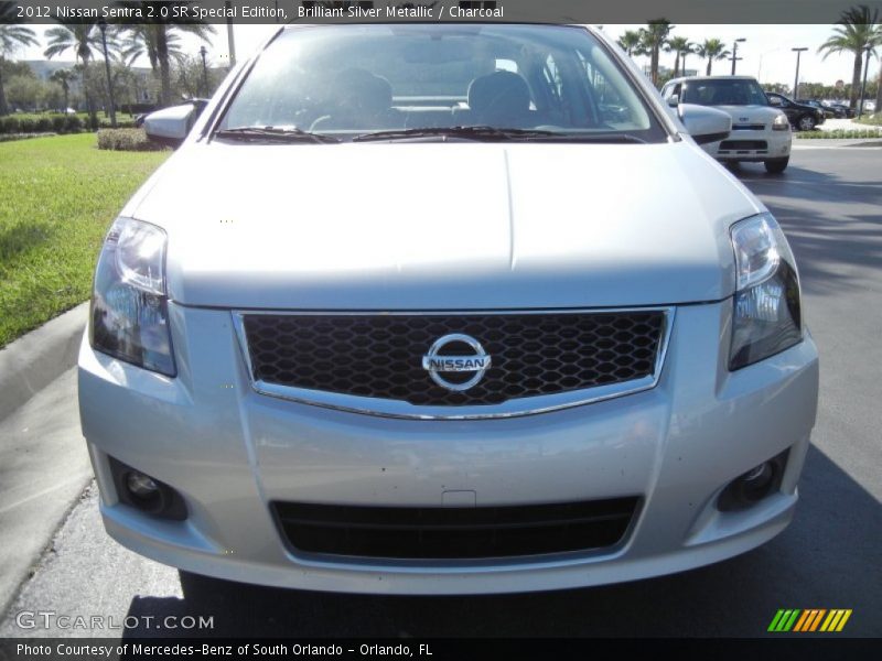 Brilliant Silver Metallic / Charcoal 2012 Nissan Sentra 2.0 SR Special Edition