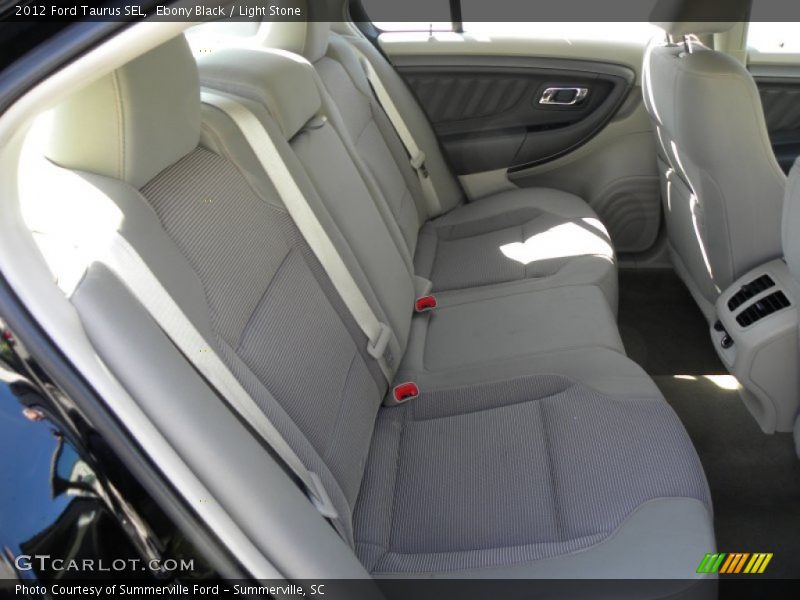 Ebony Black / Light Stone 2012 Ford Taurus SEL