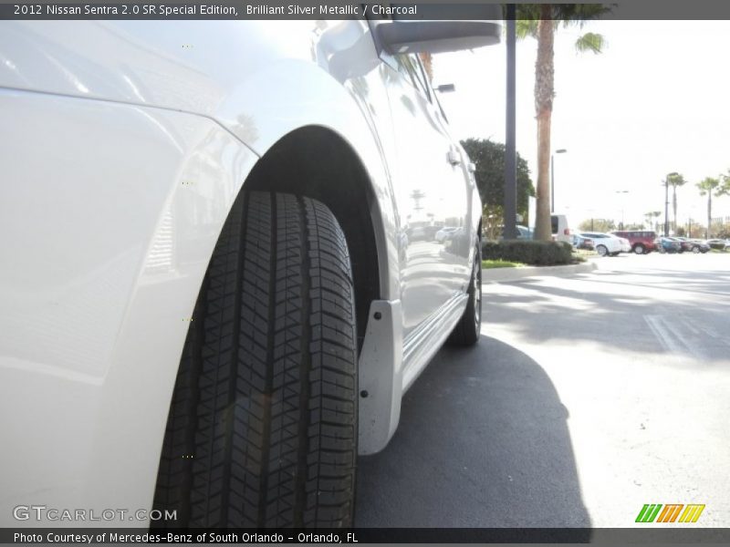 Brilliant Silver Metallic / Charcoal 2012 Nissan Sentra 2.0 SR Special Edition