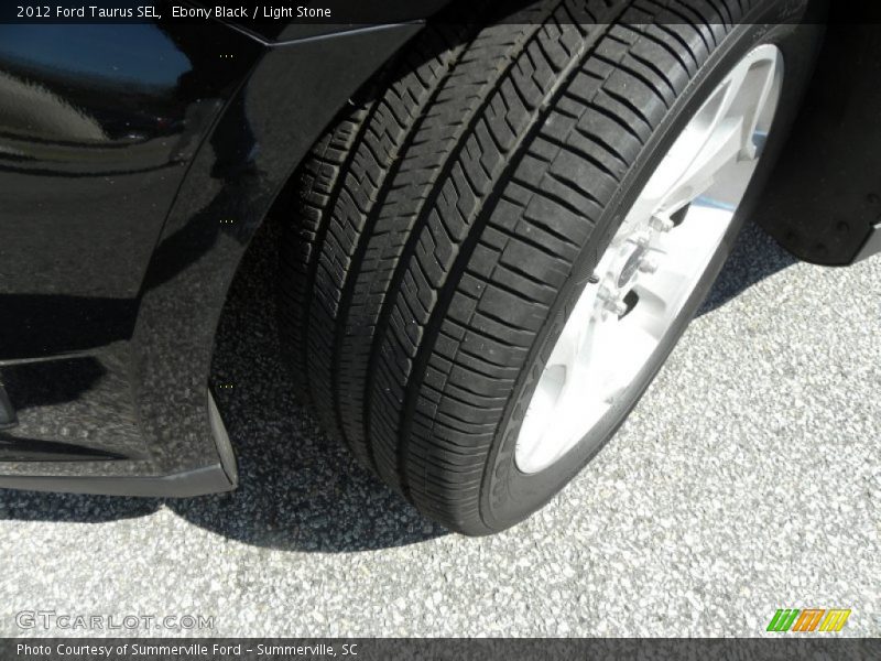 Ebony Black / Light Stone 2012 Ford Taurus SEL