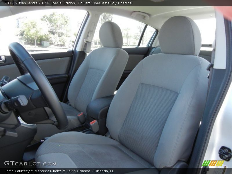 Brilliant Silver Metallic / Charcoal 2012 Nissan Sentra 2.0 SR Special Edition