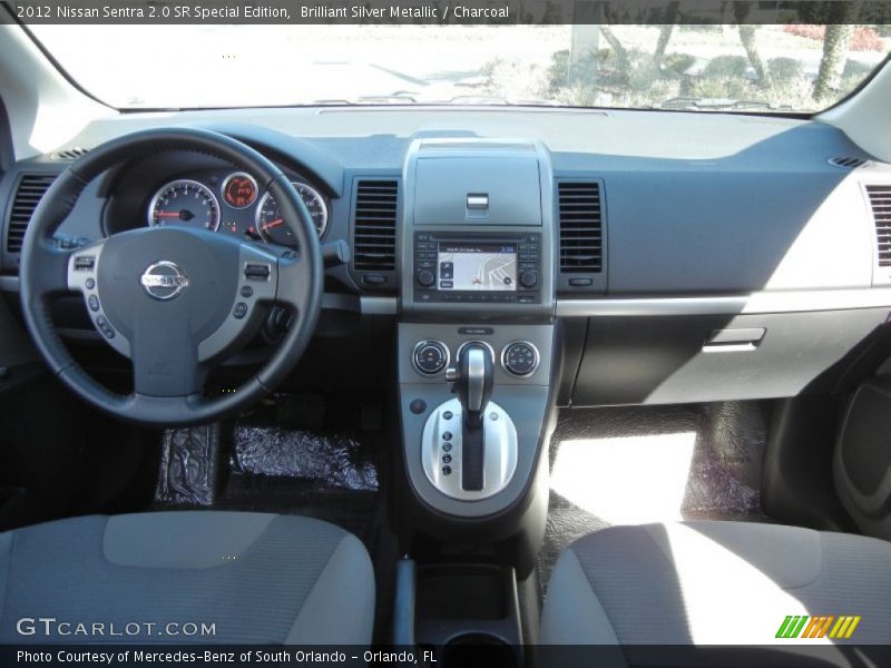 Brilliant Silver Metallic / Charcoal 2012 Nissan Sentra 2.0 SR Special Edition