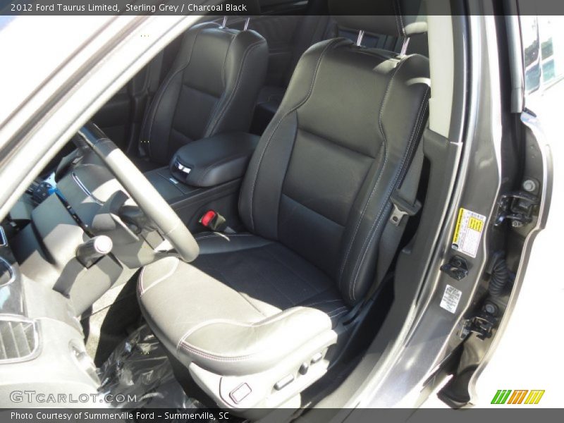 Sterling Grey / Charcoal Black 2012 Ford Taurus Limited