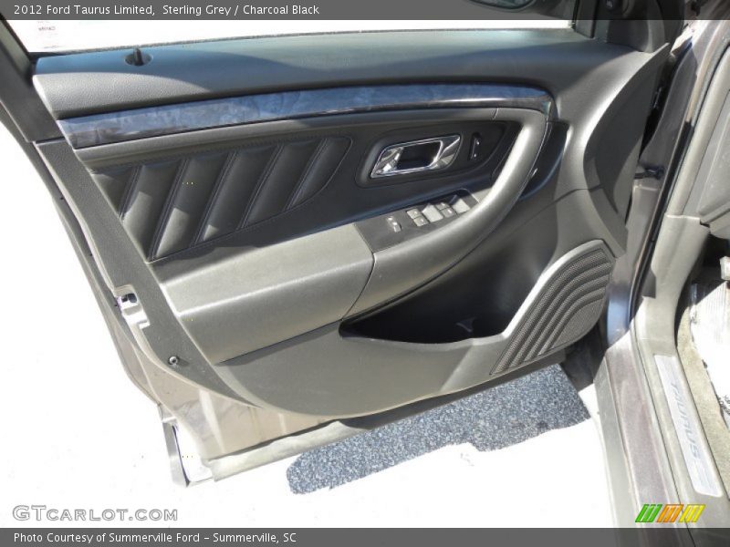 Sterling Grey / Charcoal Black 2012 Ford Taurus Limited