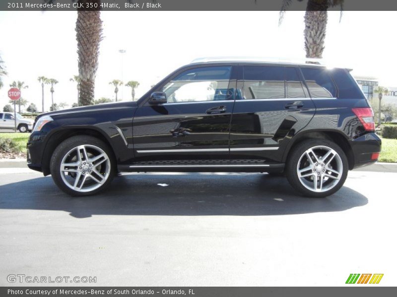Black / Black 2011 Mercedes-Benz GLK 350 4Matic