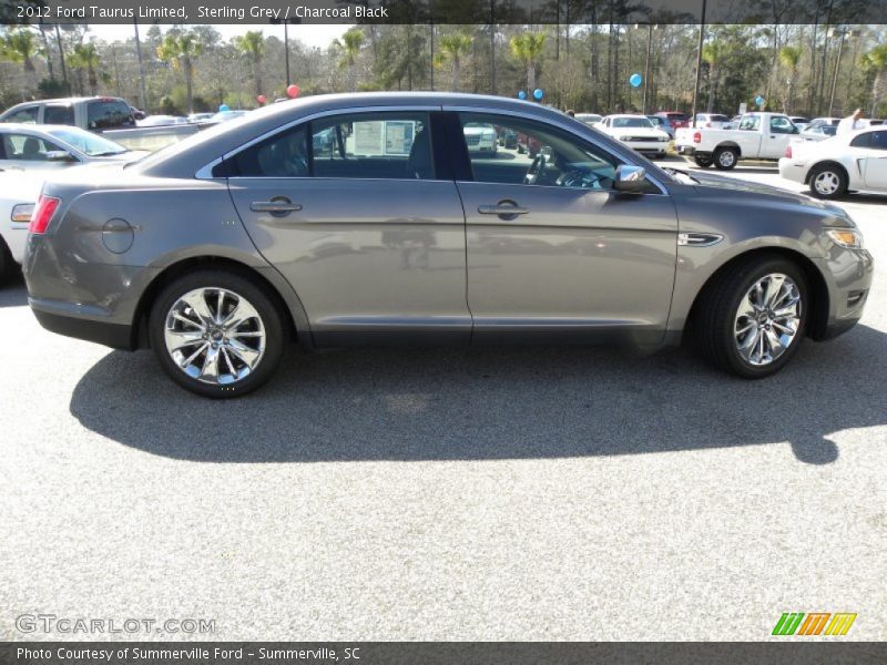 Sterling Grey / Charcoal Black 2012 Ford Taurus Limited