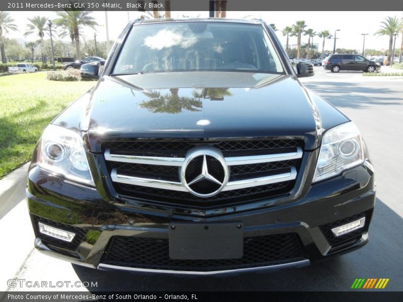 Black / Black 2011 Mercedes-Benz GLK 350 4Matic