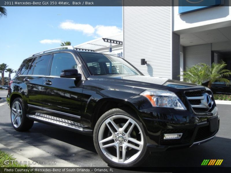 Black / Black 2011 Mercedes-Benz GLK 350 4Matic