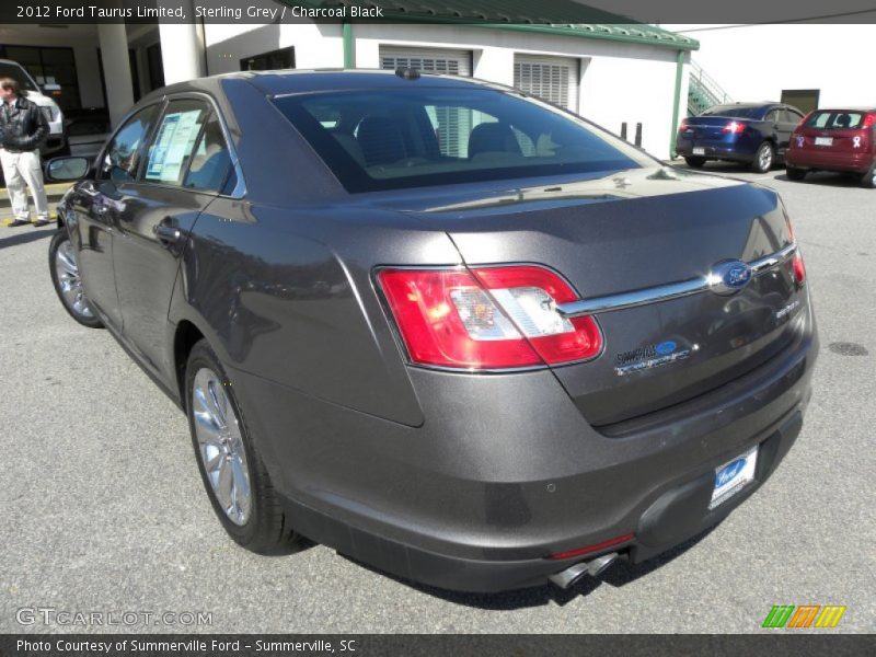 Sterling Grey / Charcoal Black 2012 Ford Taurus Limited