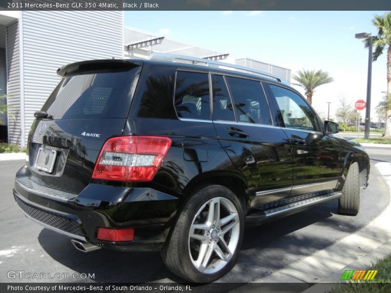 Black / Black 2011 Mercedes-Benz GLK 350 4Matic