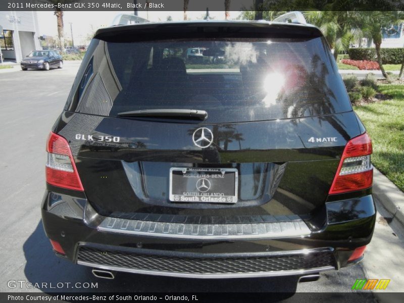 Black / Black 2011 Mercedes-Benz GLK 350 4Matic