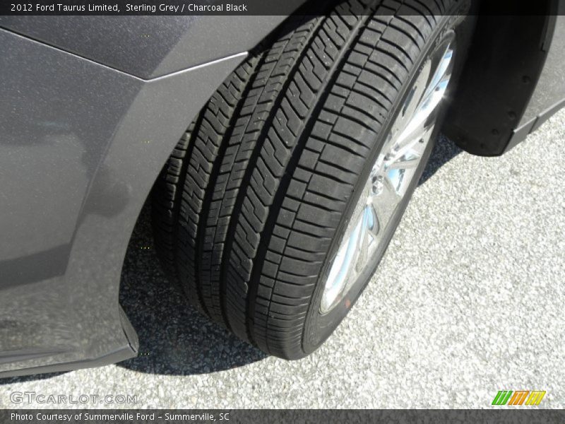 Sterling Grey / Charcoal Black 2012 Ford Taurus Limited