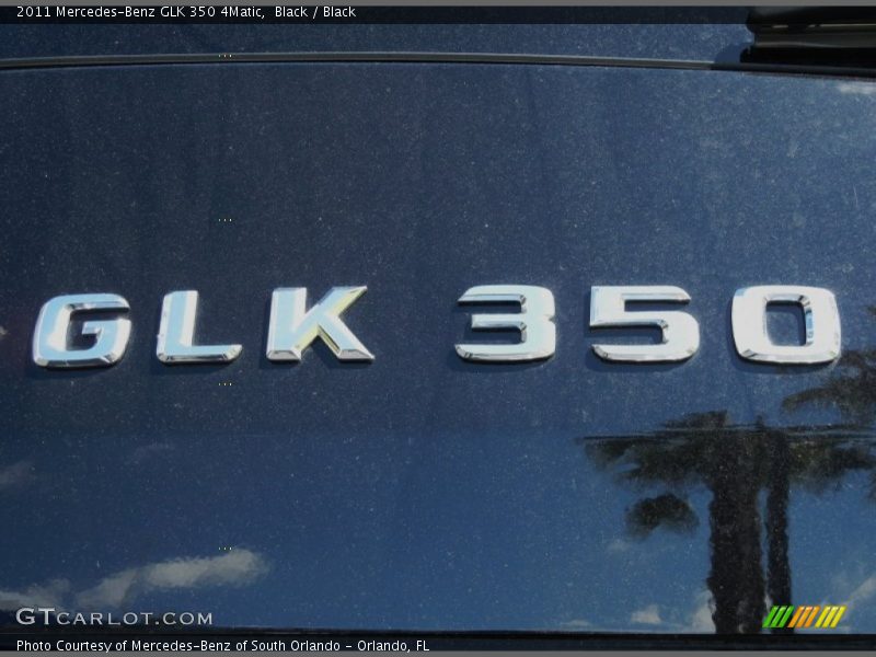 Black / Black 2011 Mercedes-Benz GLK 350 4Matic