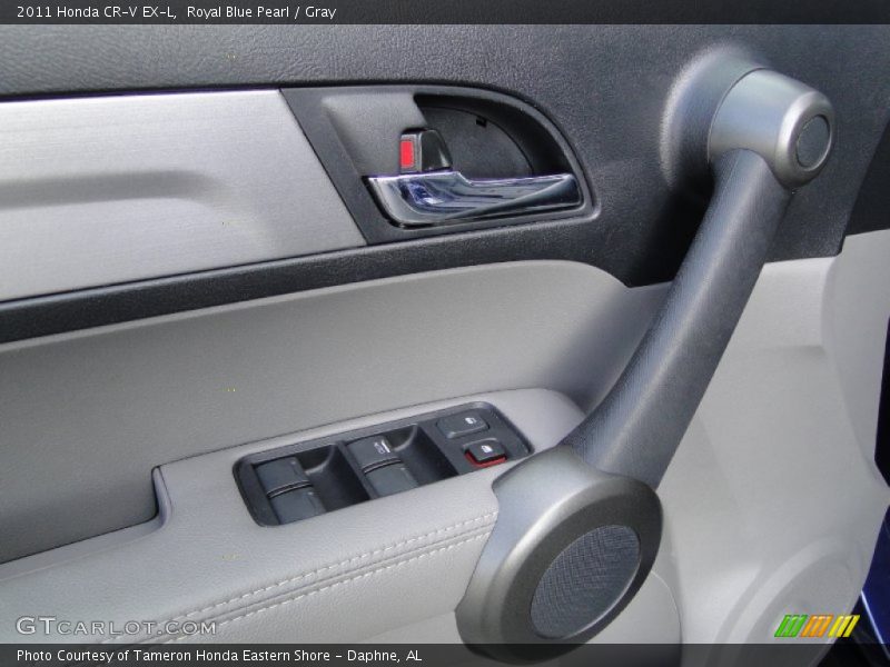 Royal Blue Pearl / Gray 2011 Honda CR-V EX-L