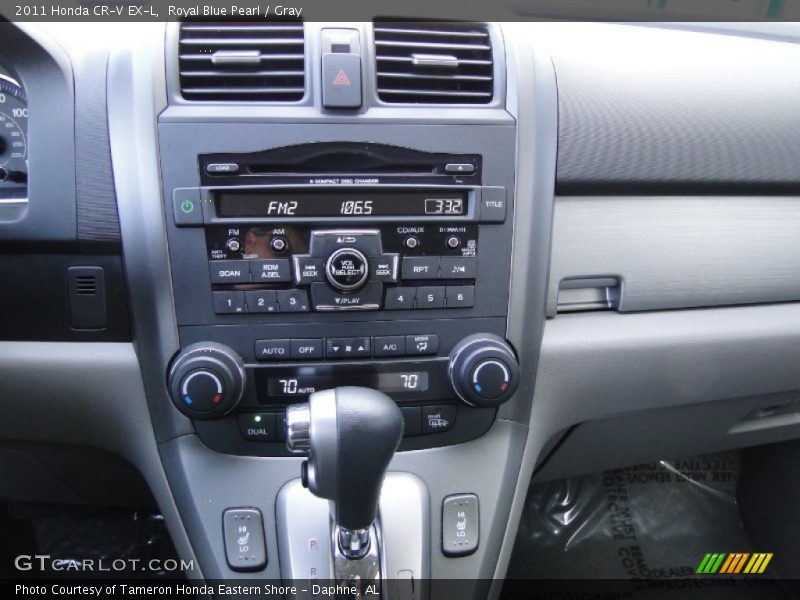 Royal Blue Pearl / Gray 2011 Honda CR-V EX-L