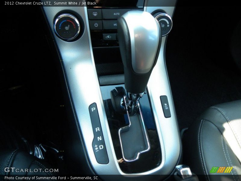 Summit White / Jet Black 2012 Chevrolet Cruze LTZ