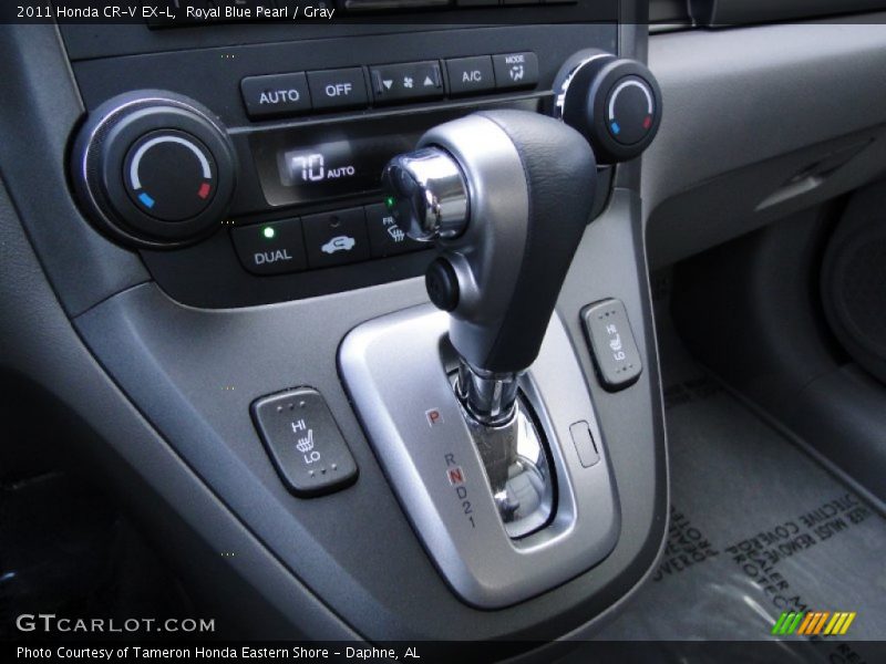 Royal Blue Pearl / Gray 2011 Honda CR-V EX-L