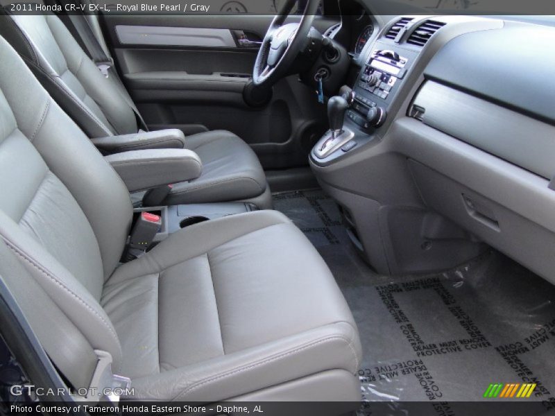 Royal Blue Pearl / Gray 2011 Honda CR-V EX-L