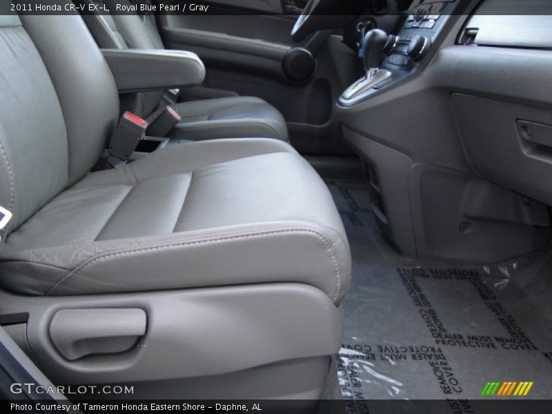 Royal Blue Pearl / Gray 2011 Honda CR-V EX-L