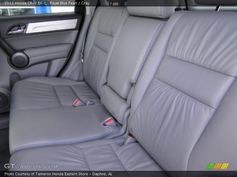 Royal Blue Pearl / Gray 2011 Honda CR-V EX-L