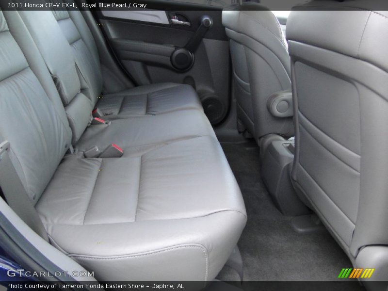 Royal Blue Pearl / Gray 2011 Honda CR-V EX-L