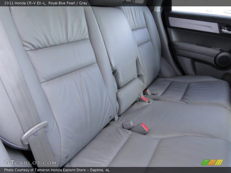Royal Blue Pearl / Gray 2011 Honda CR-V EX-L