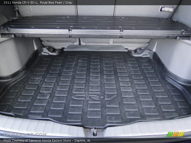 Royal Blue Pearl / Gray 2011 Honda CR-V EX-L
