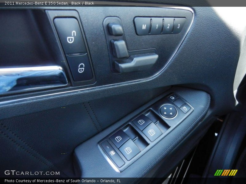 Black / Black 2011 Mercedes-Benz E 350 Sedan