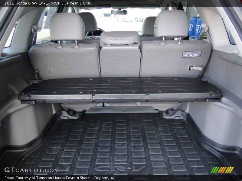 Royal Blue Pearl / Gray 2011 Honda CR-V EX-L