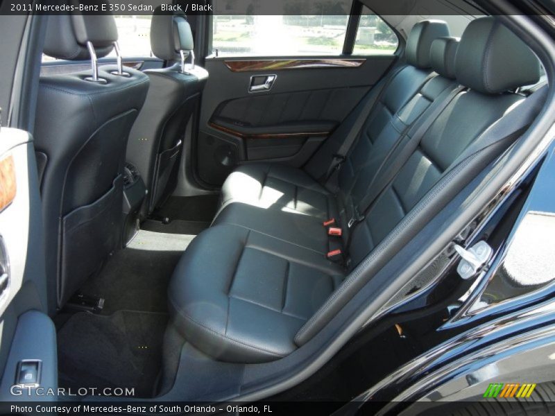 Black / Black 2011 Mercedes-Benz E 350 Sedan