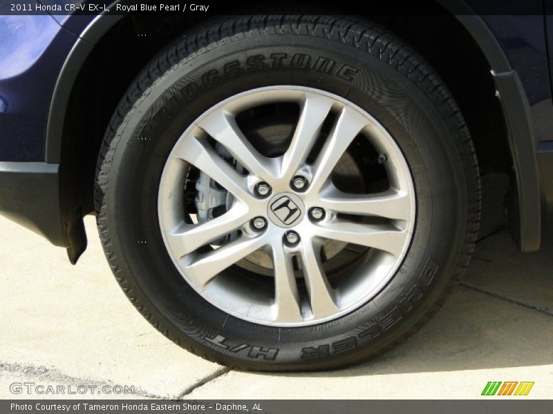 Royal Blue Pearl / Gray 2011 Honda CR-V EX-L