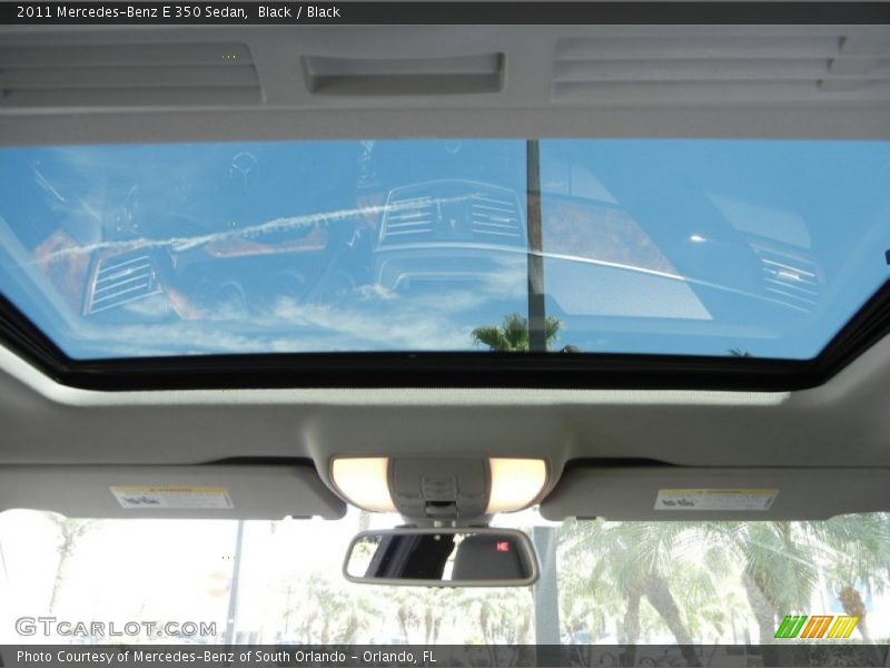 Black / Black 2011 Mercedes-Benz E 350 Sedan
