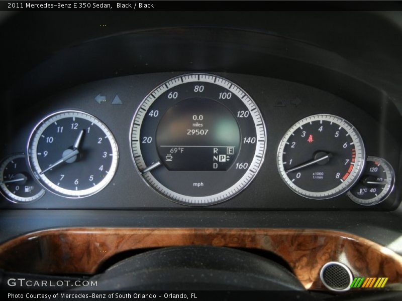 Black / Black 2011 Mercedes-Benz E 350 Sedan