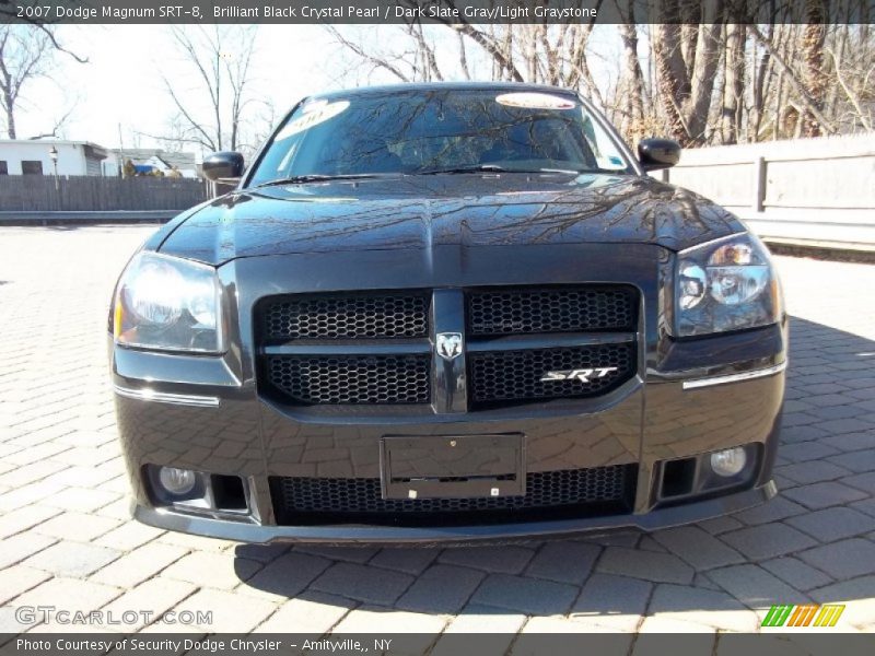 Brilliant Black Crystal Pearl / Dark Slate Gray/Light Graystone 2007 Dodge Magnum SRT-8