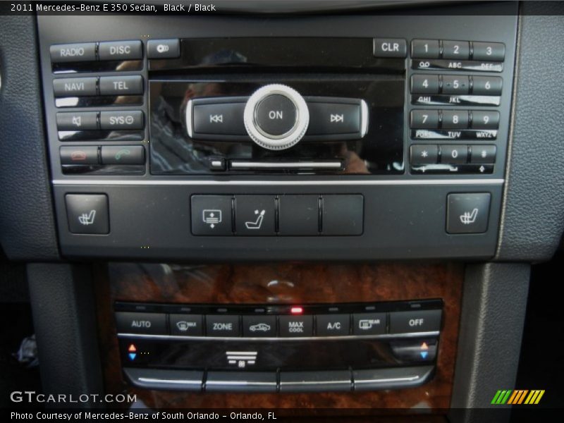 Black / Black 2011 Mercedes-Benz E 350 Sedan